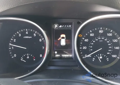 2017 Hyundai Santa Fe Sport 2.4L из США, поврежденный, VIN 5XYZU3LB0HG410412